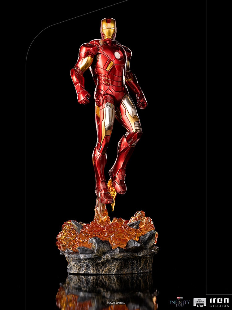 Iron Man Battle OF NY 1:10 Scale Statue